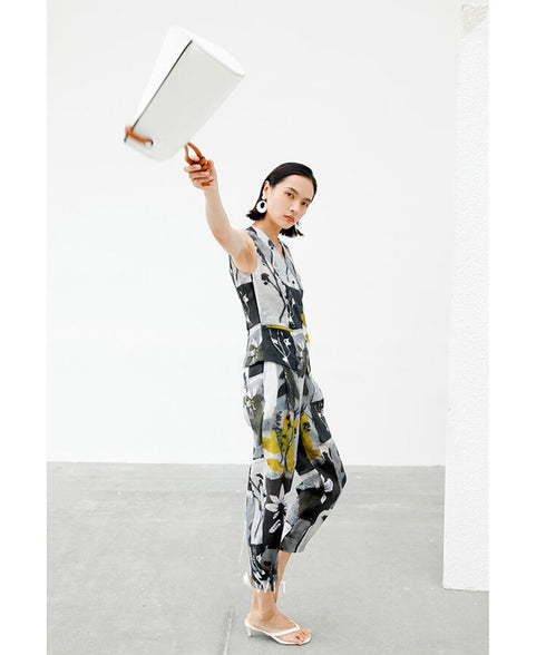 Abstract Art Tapered Pants